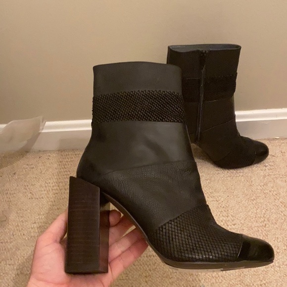 Jeffrey Campbell Black High Heel Boot - Picture 3 of 10